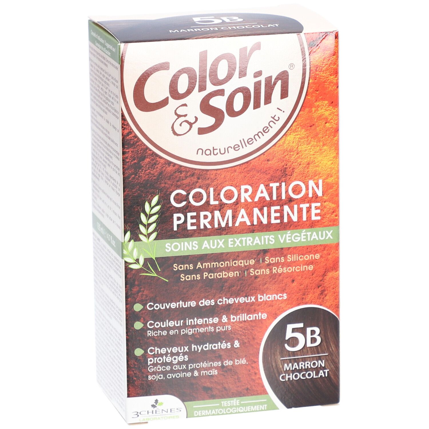 Les 3 Chênes Color & Soin 5B Schokoladenbraun