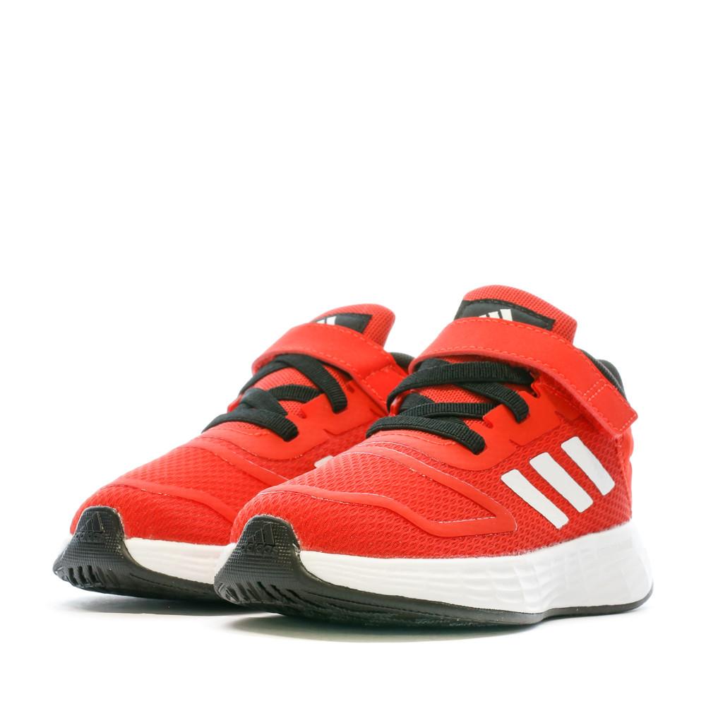 Adidas Baskets Rouge/Noir Garçon Adidas Duramo 10