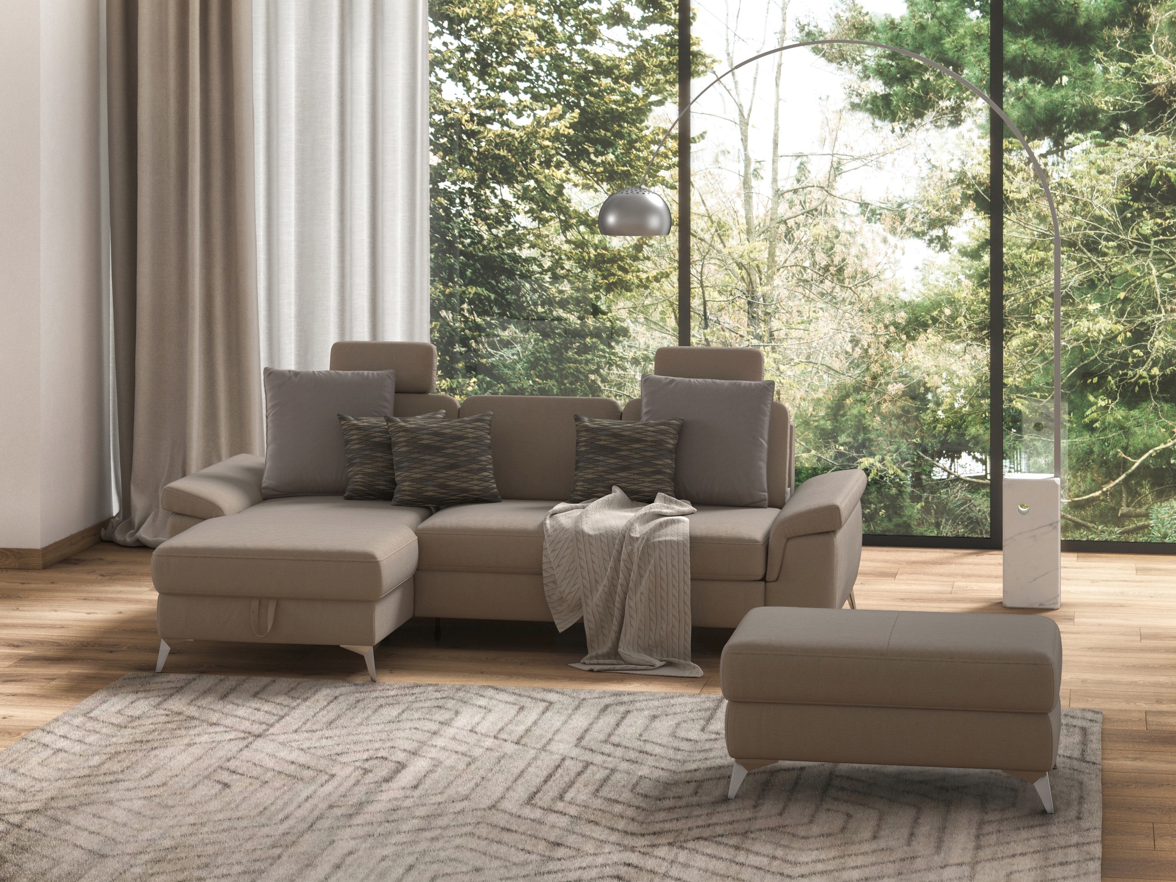 sit&more Stauraumhocker »Padua« mit Stauraum