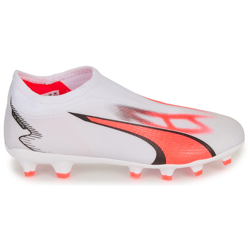 Puma - ULTRA MATCH LL FG/AG Jr - Blanc / Rouge
