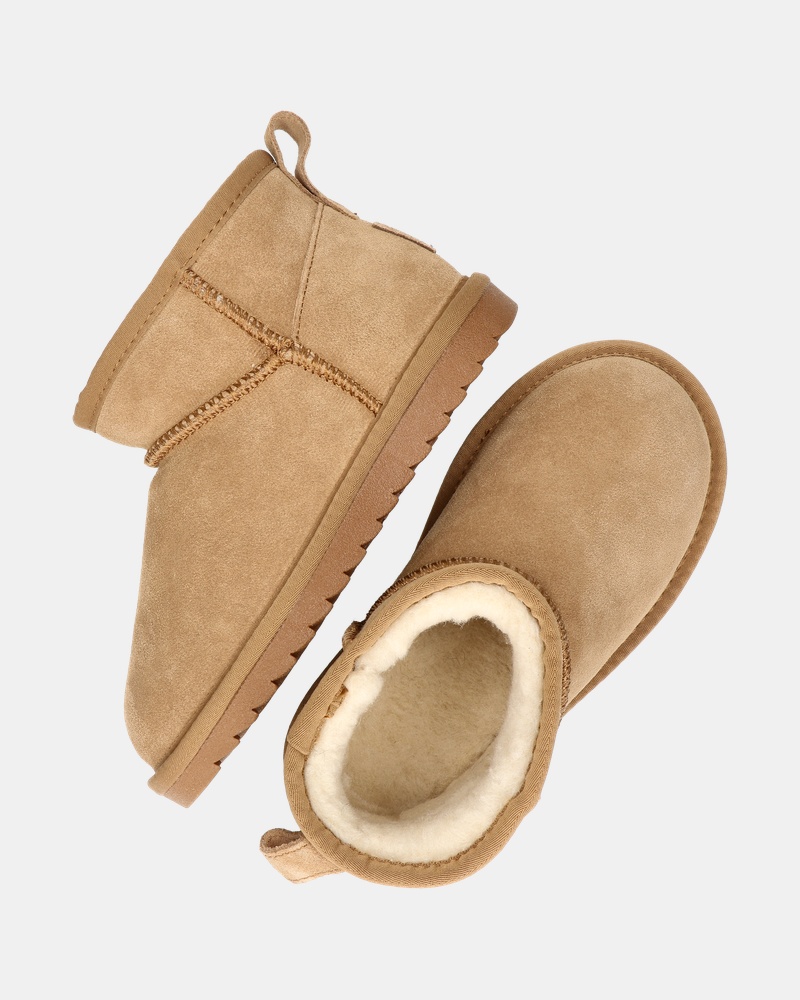 Colors of California Gevoerde boots  - cognac