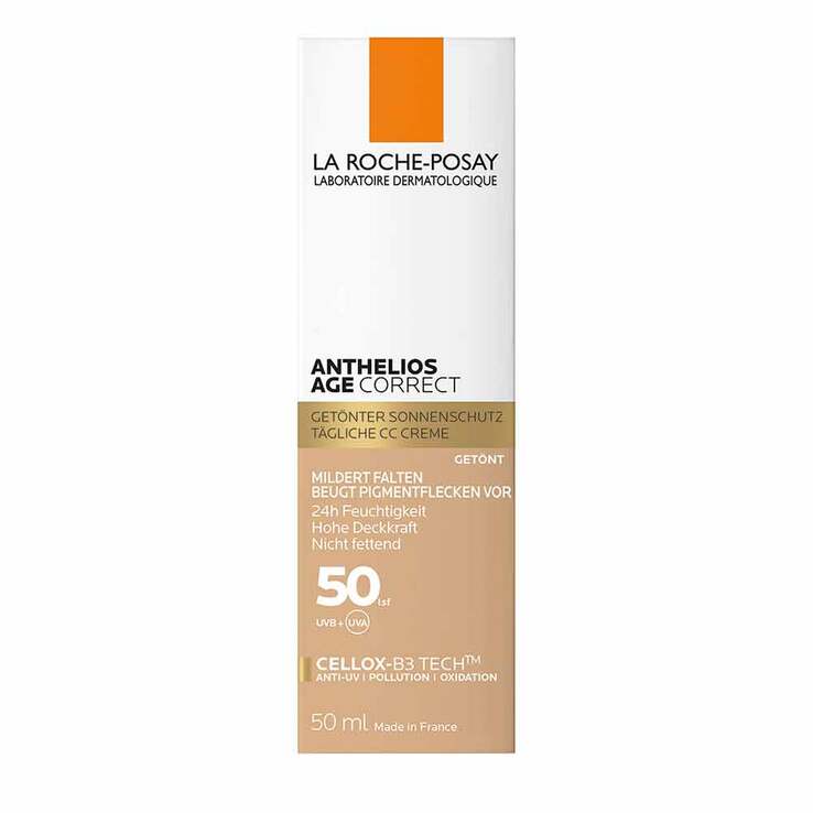 La Roche Posay Anthelios Age Correct getönte Creme LSF 50, 50 ml