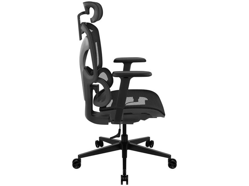 ThunderX3 Bürostuhl YTC-Mesh Schwarz Ergonomischer Bürostuhl