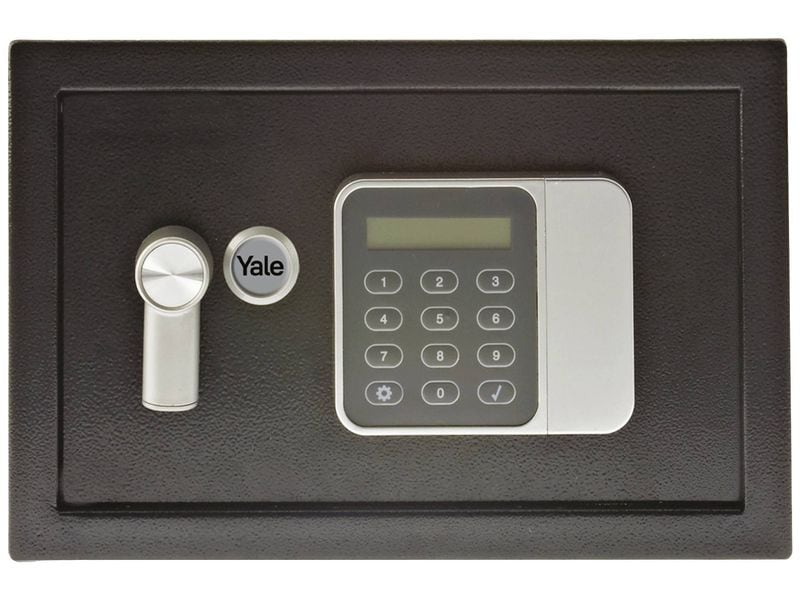 Yale Tresor Value Safe Gäste S, 8.6 l Tresor mit Tastenfeld
