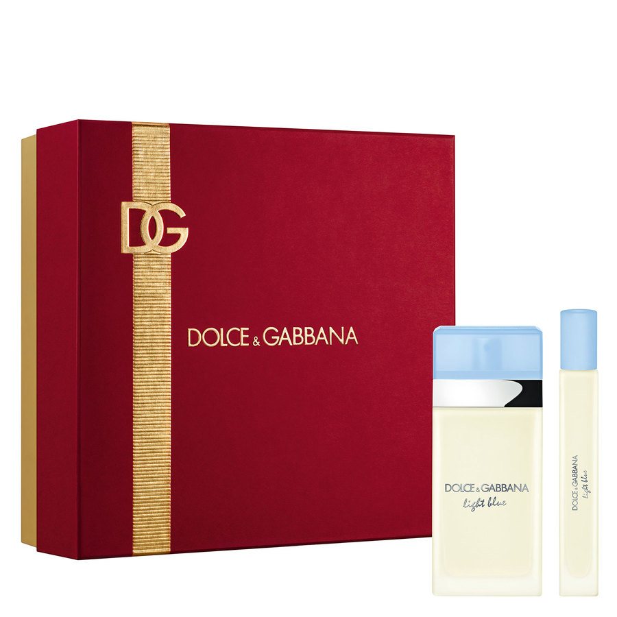 Dolce&Gabbana Gift Set Light Blue Eau De Toilette 50ml & Travel Spray 10ml