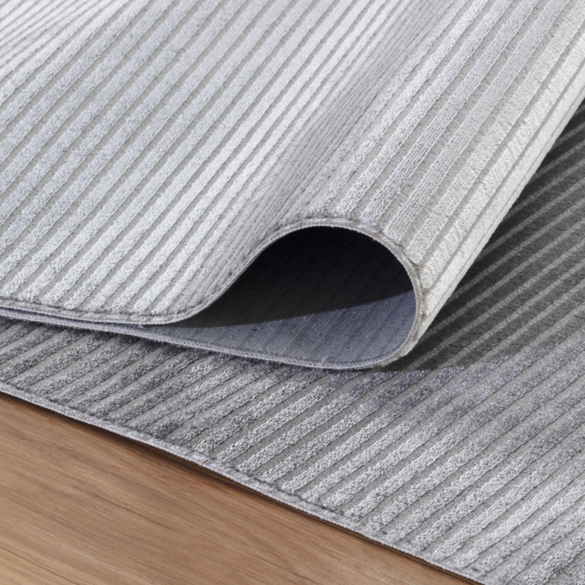 Teppich skandinavische stil, superweich, kurzflor, hoch-tief effekt, Waschbar
