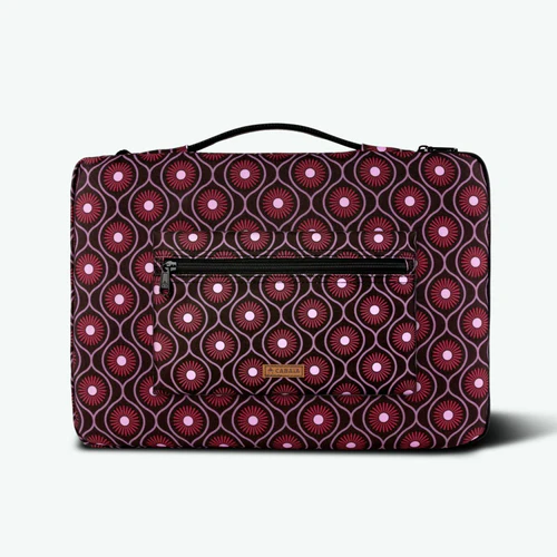 Housse ordinateur Hong Kong Central 15\/16 pouces framboise
