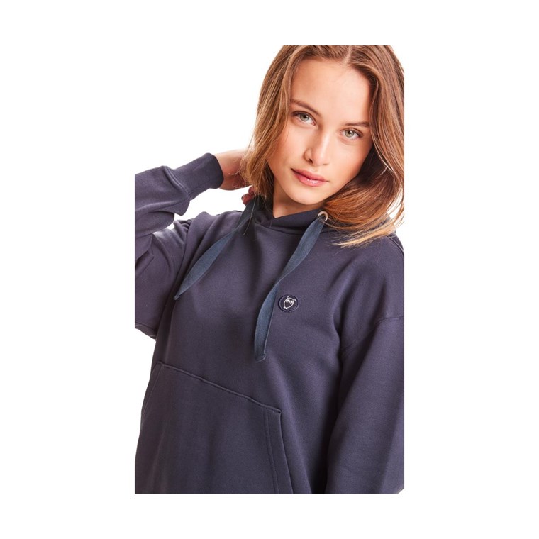 KnowledgeCotton Apparel Daphne Basic Badge Hoodie Women