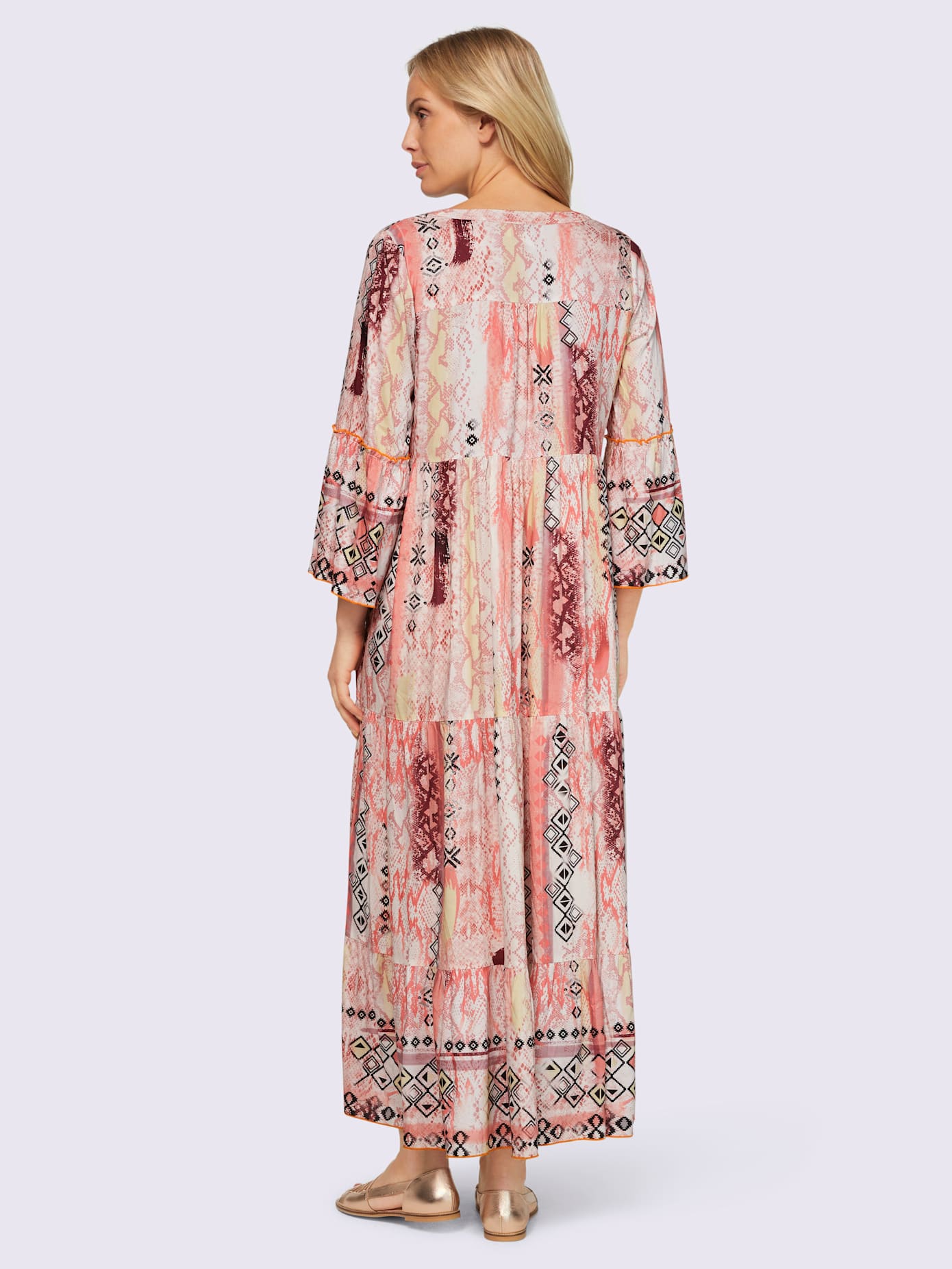 Robe imprimée motif estival