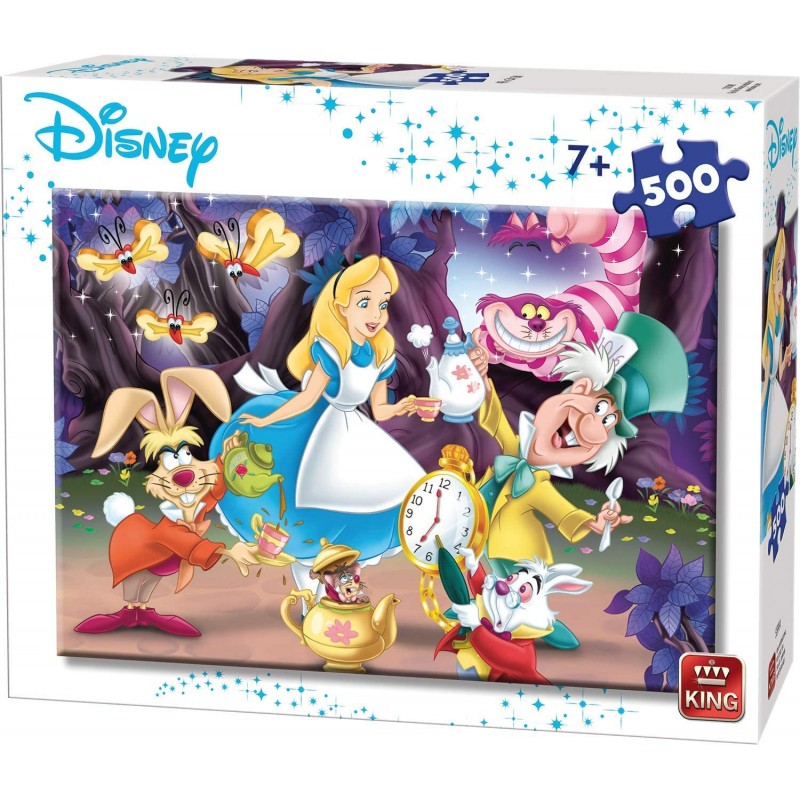 Puzzle 500 pièces - Alice au pays des merveilles