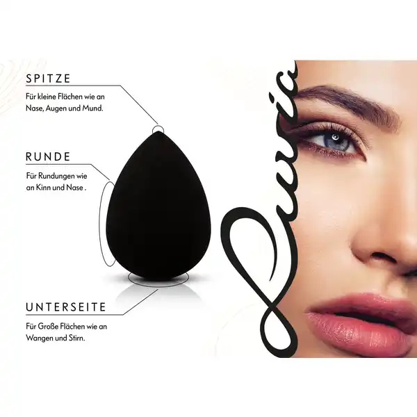 Make-up Blending Sponge Set-Black