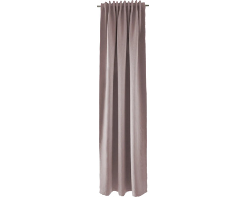 Thermisch gordijn met universele band Bergen rose 140 x 245 cm
