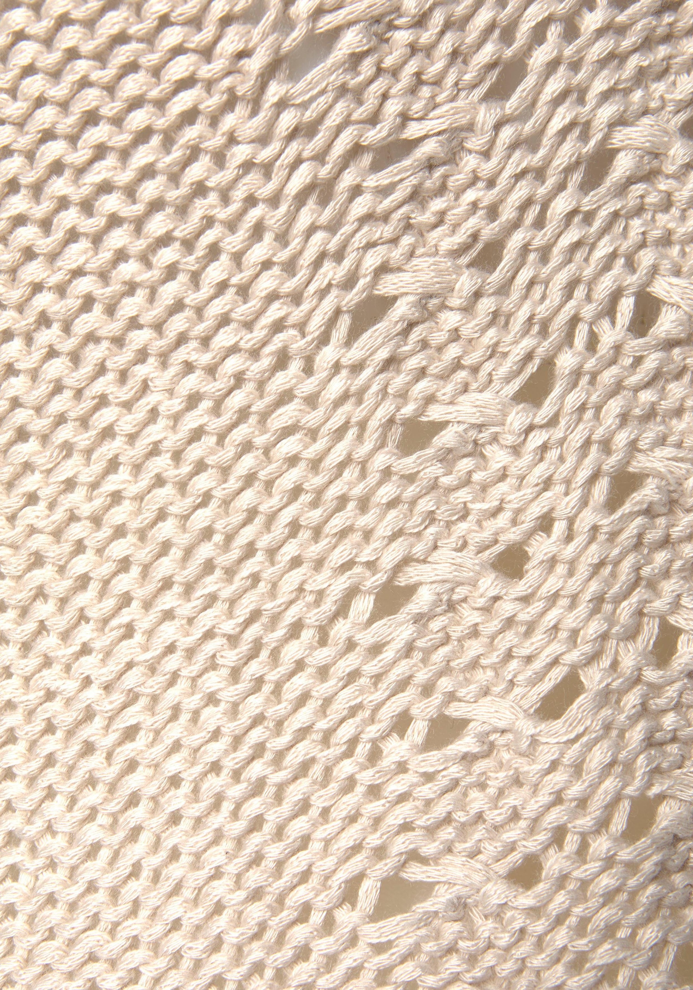 LASCANA Ajourpullover , mit tollem Lochstrickmuster, Strandpullover, leicht transparent
