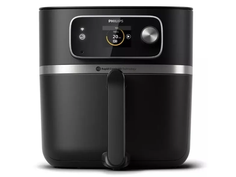 Philips 7000 Series HD9880 Airfryer Combi XXL - Varmluftsrister - 8,3 liter - 2200 W - sort