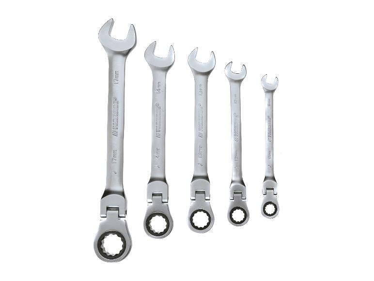 Steek- en ratelringsleutelset