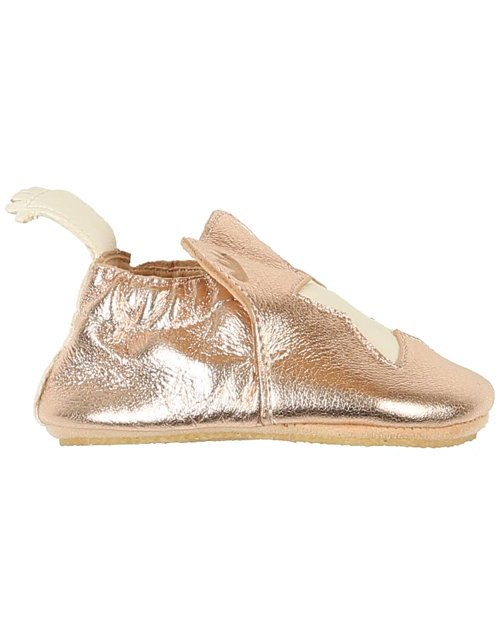 Krabbelschuhe BLUBLU ETOILE METALLIC in rosa