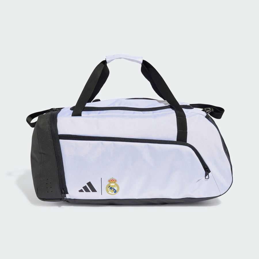 Real Madrid Duffel Sac - Blanc/Noir