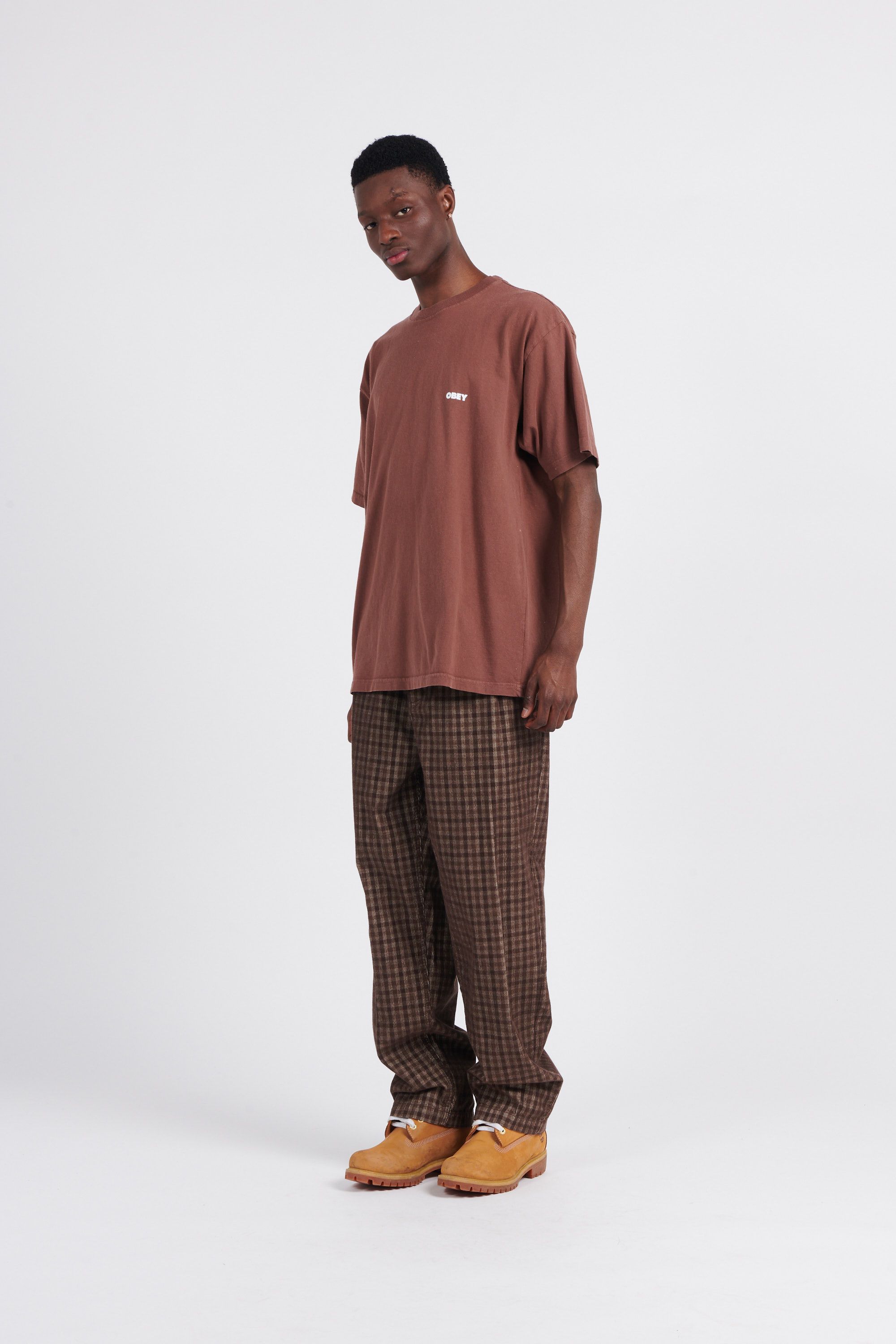 OBEY T-shirt T-shirt  Marron