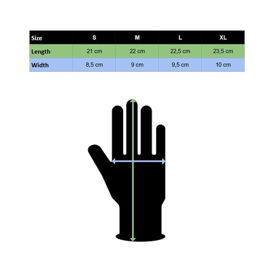 HEI Fodbold X Unisport Gants de Joueur - Noir