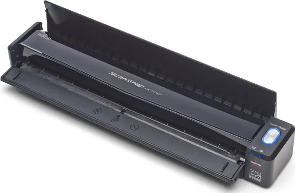 Ricoh ScanSnap iX100 - Scanner med papirfødning - Contact Image Sensor (CIS) - 216 x 863 mm - 600 dpi x 600 dpi - USB 2.0, Wi-Fi