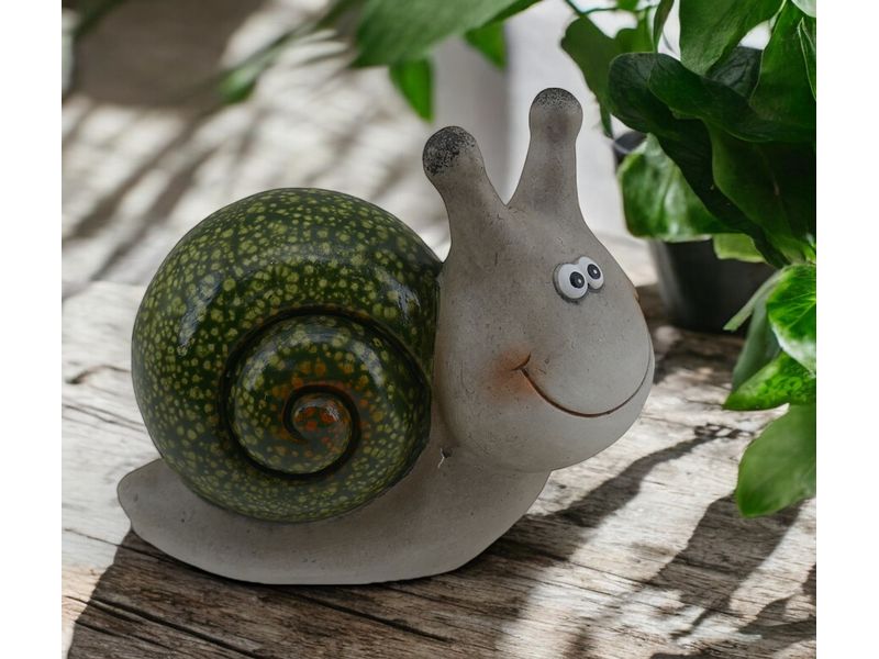 Dameco Dekofigur Schnecke 11 cm Gartendekoration