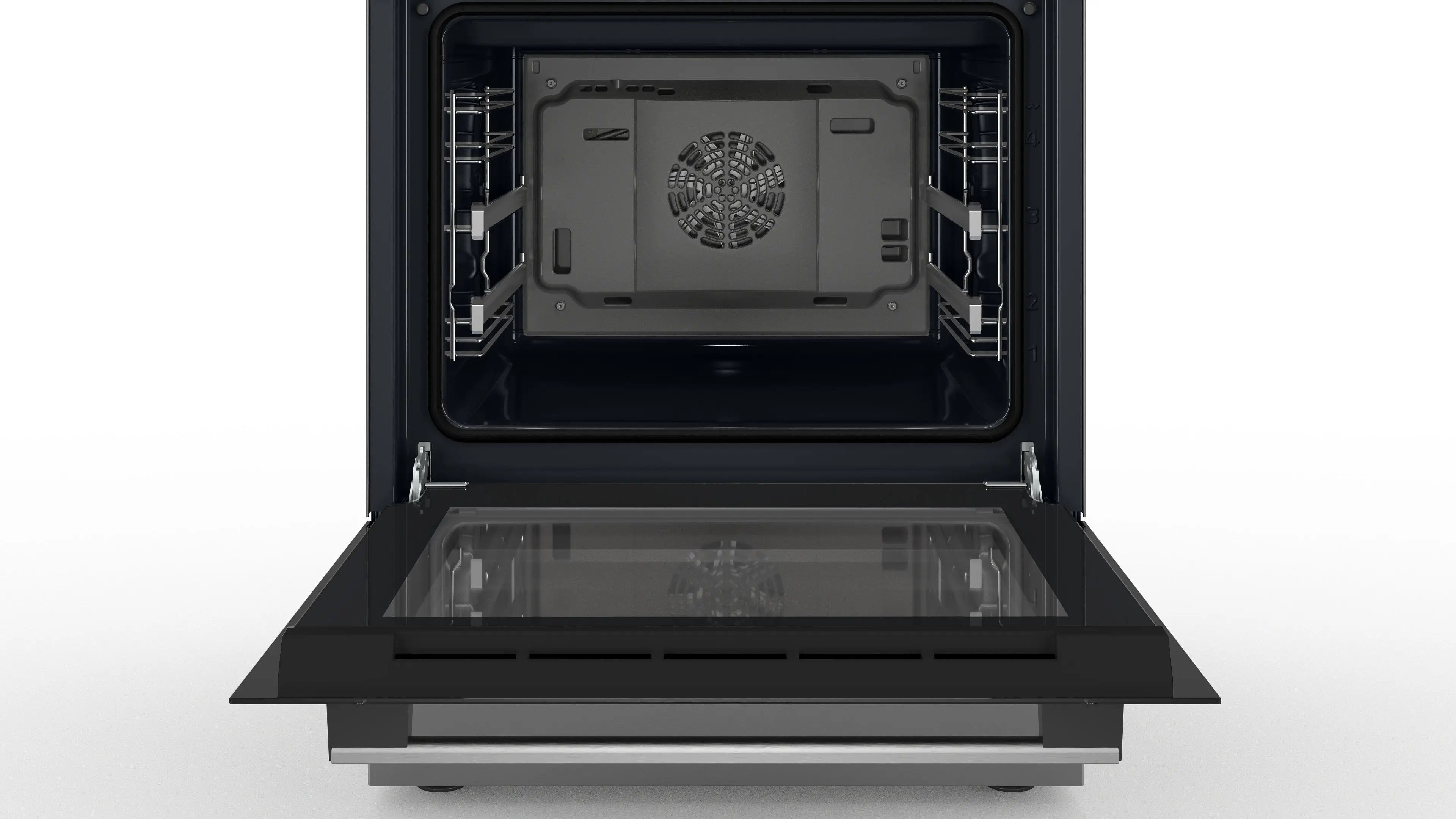 Serie 4 Vrijstaand elektrisch fornuis RVS