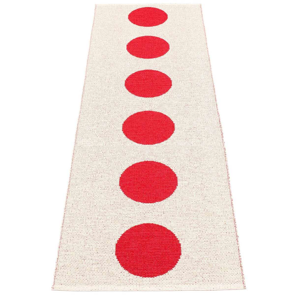 Gulvteppe Vera, 70 x 225 cm, red/vanilla