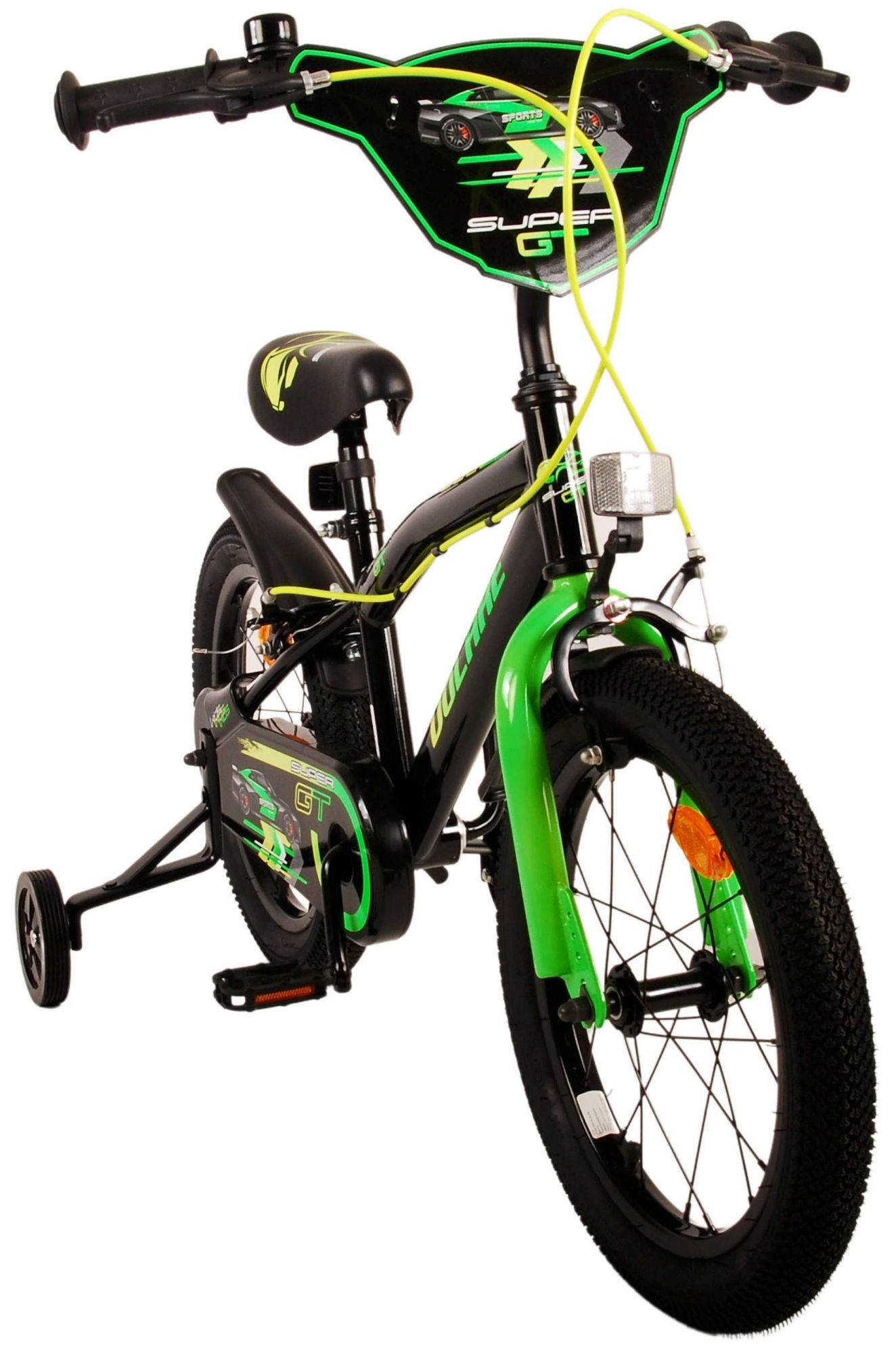 TPFSports Super GT Kinderfahrrad - Jungen - 16 Zoll - Rücktritt + Handbremse - Blau