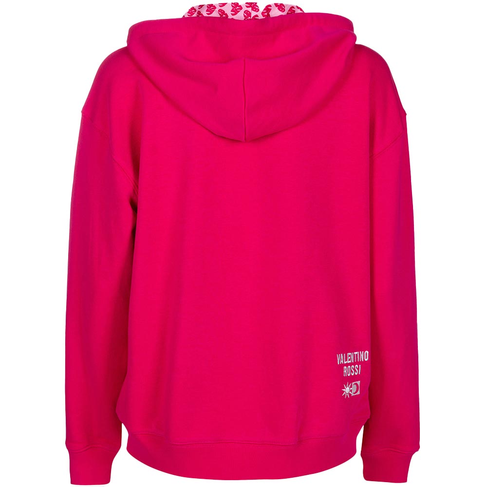 VR46 - Sweat zippé femme Pink Rose