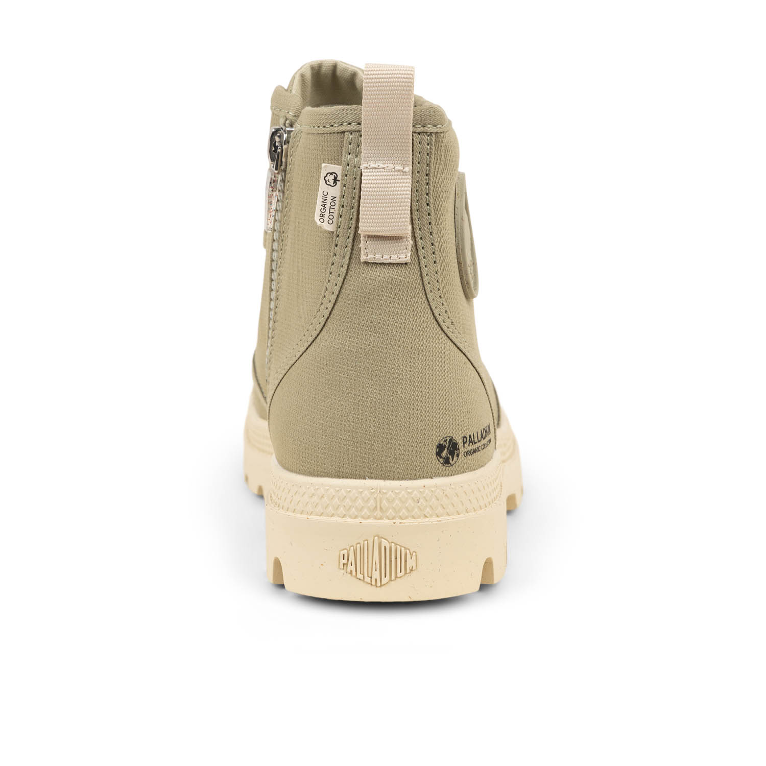 Baskets femme PALLADIUM PAMPA HI ZIP ORGANIC