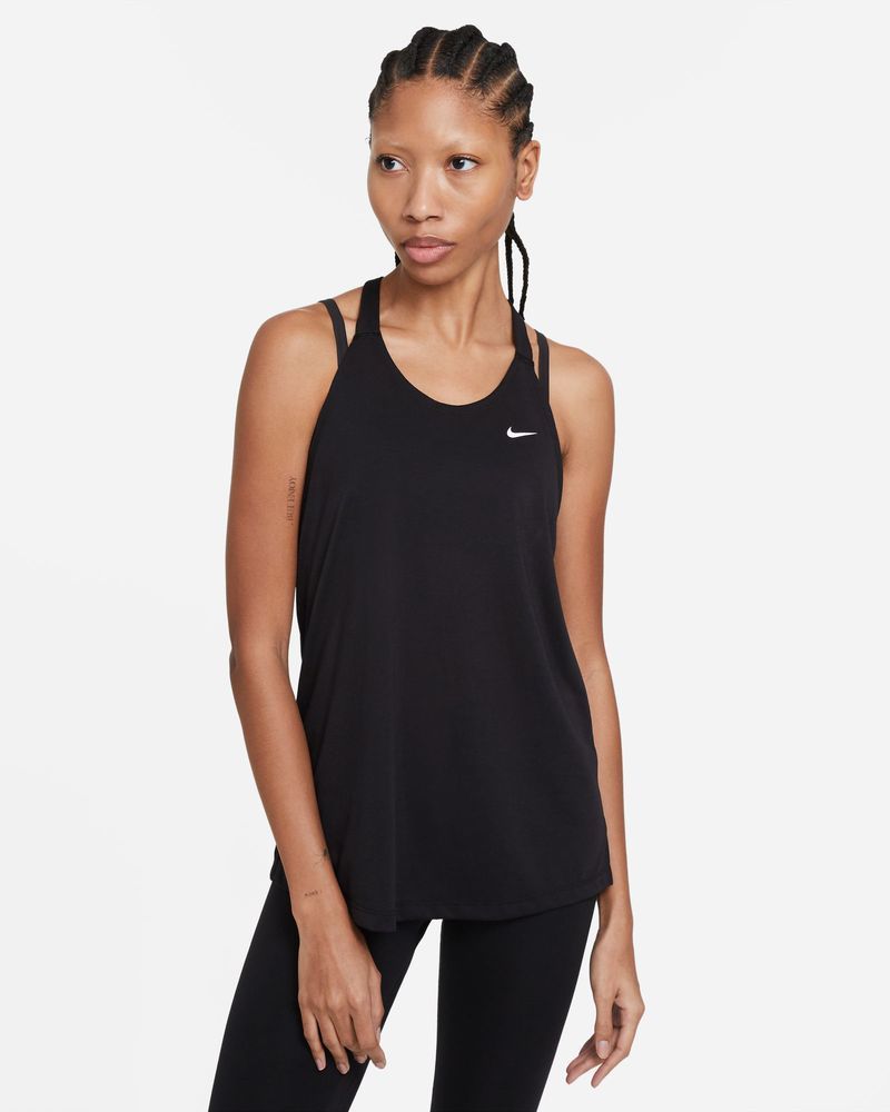 Débardeur de training Nike Dri-FIT Noir pour femme