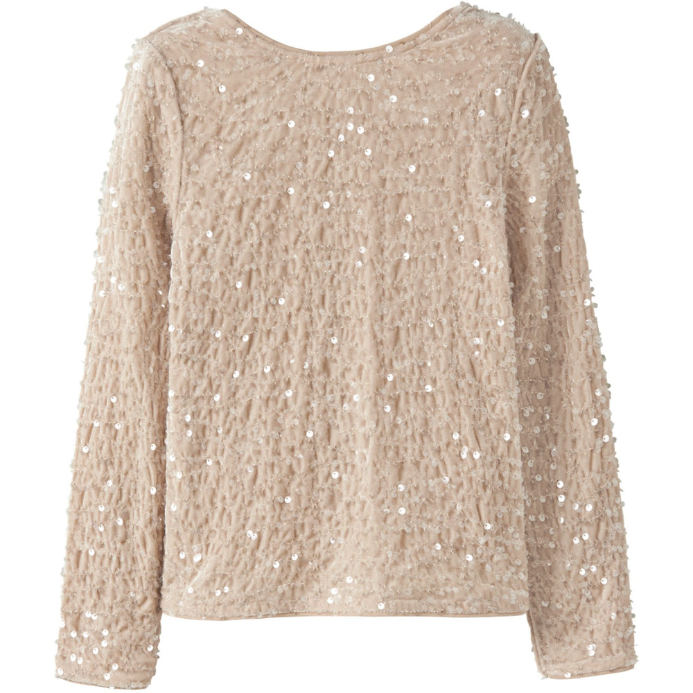 Køb Name It Jet Stream Black Bow Nkfrusitta Ls Sløjfe Bluse