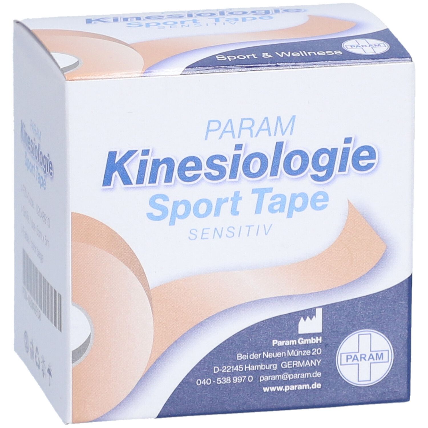 PARAM Kinesiologie Sport Tape 5 cm x 5 m beige