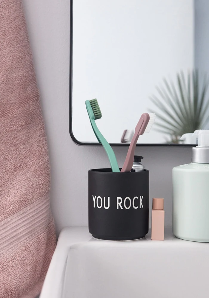 Design Letters  Favourite kop - Sort/You Rock