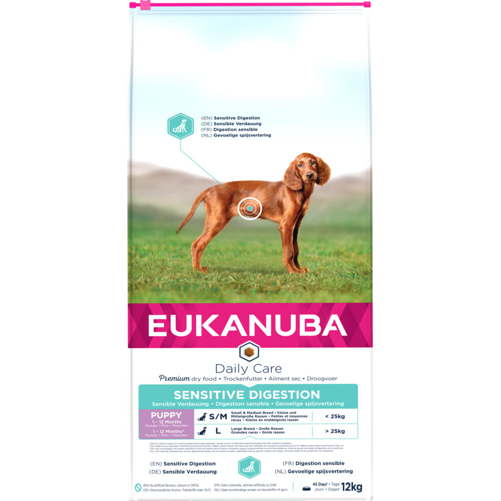 Eukanuba Daily Care Sensitive Digestion Puppy12 kg