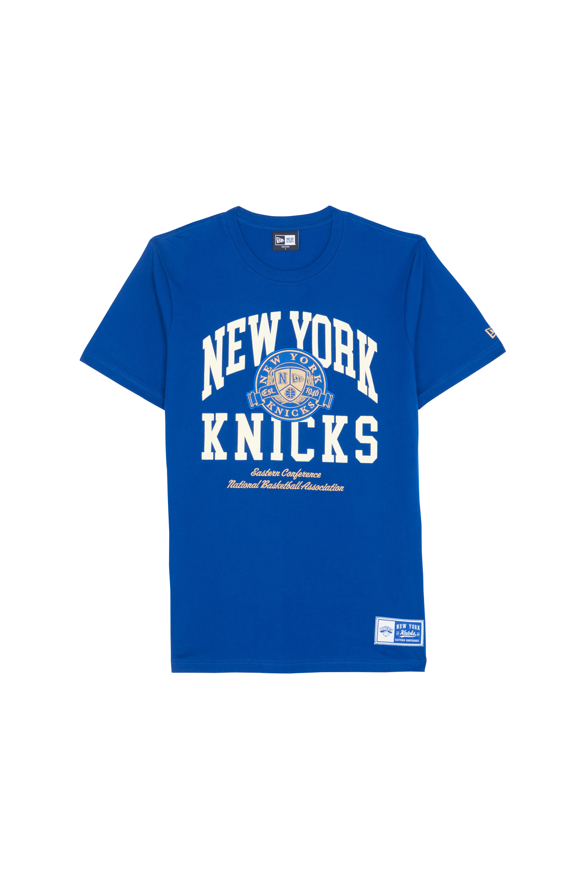 NEW ERA T-shirt  LETCLAS NY KNICK Bleu