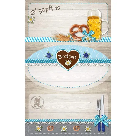 Avery Zweckform 55141, Deko Sticker, Brotzeit, 6 Aufkleber