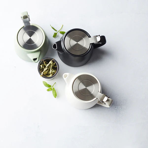 Théière avec infuseur Noir 500 mL Point Virgule