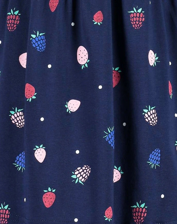 Kleid BERRY MIX AOP in ultramarin
