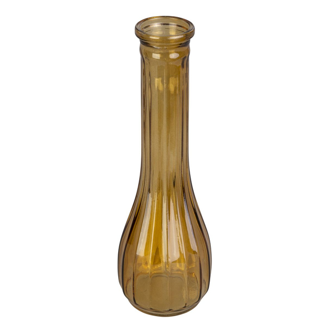 Glasvase - ca. 21 cm hoch - 1 Stück