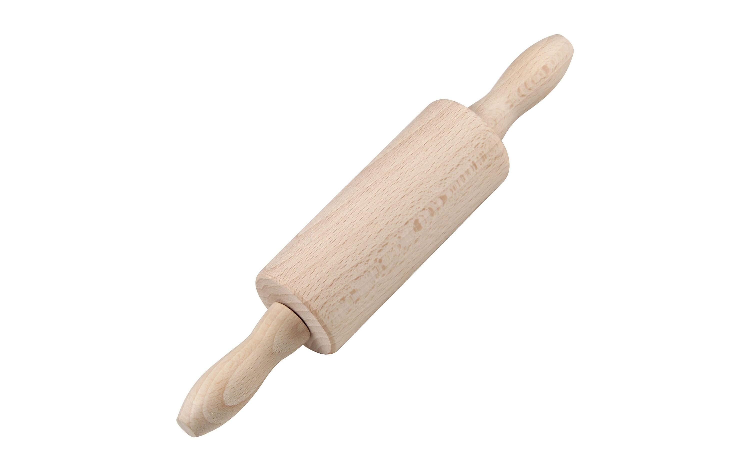 Wallholz mini, HellbraunTeigrolle aus Buchenholz