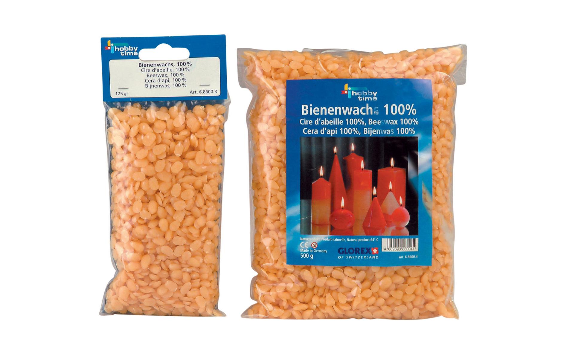 Bienenwachs 500 g OrangeReiner Bienenwachs für Kerzen oder Wachstuch