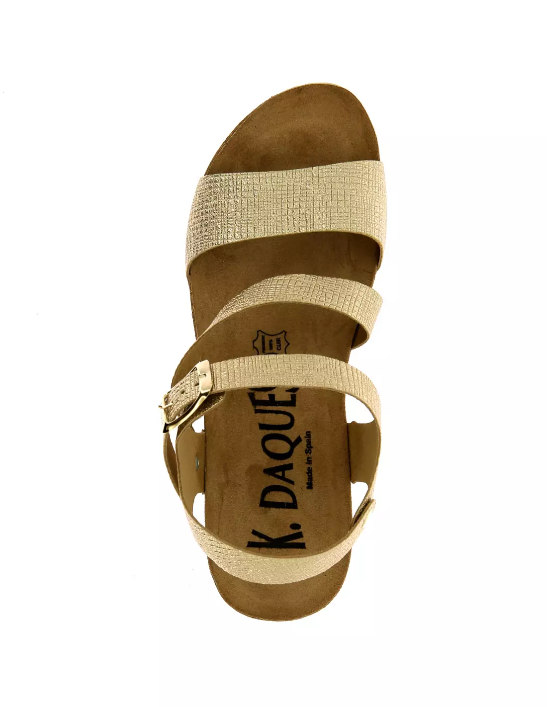 K DAQUES CARLIT - Sandales & nu-pieds CaviarPlatine
