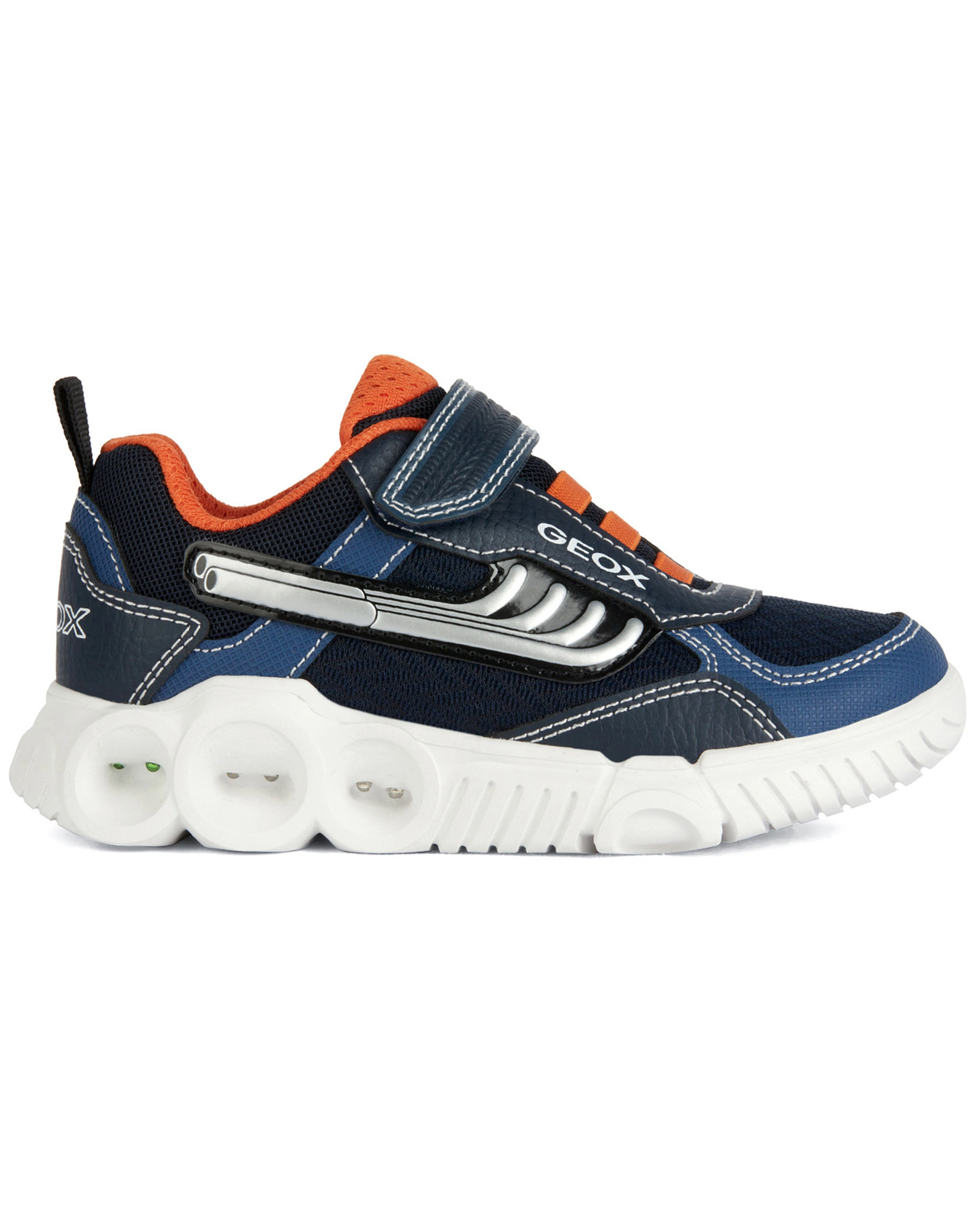 Klett-Sneaker WROOM in navy/orange