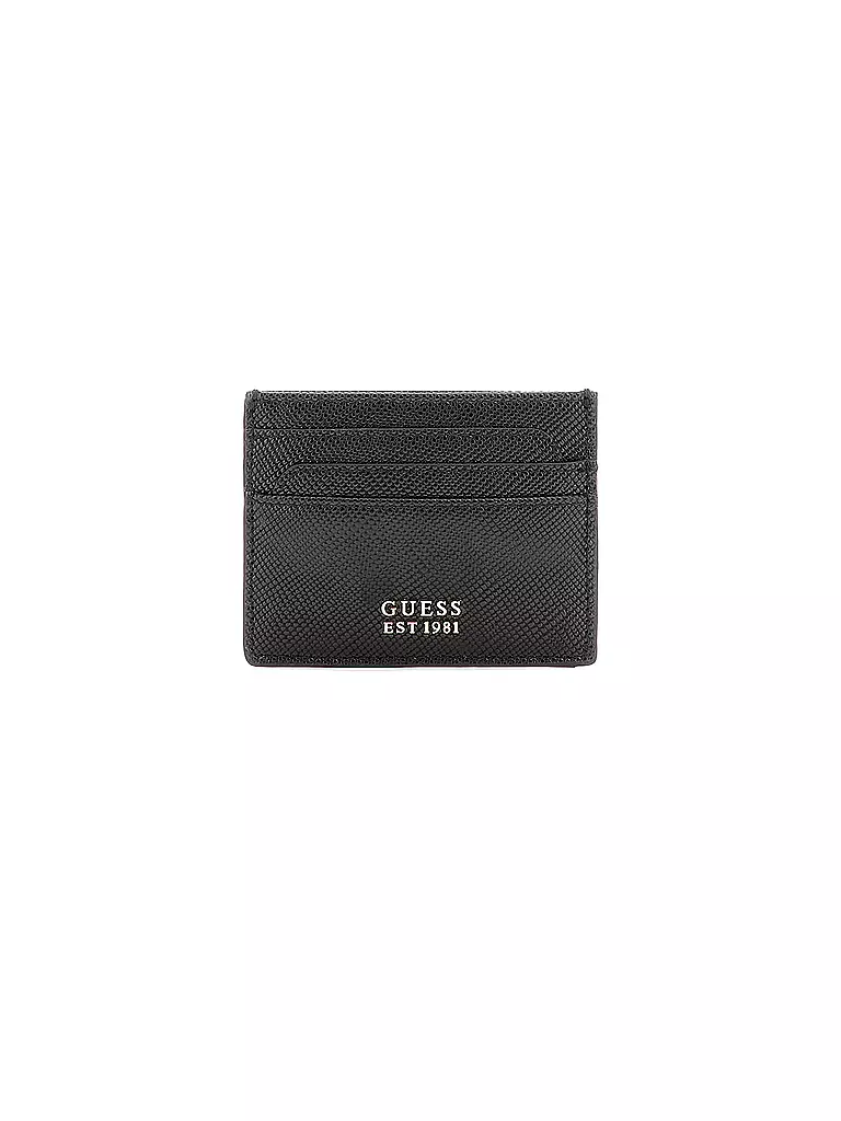 GUESS Kartenetui LAUREL schwarz