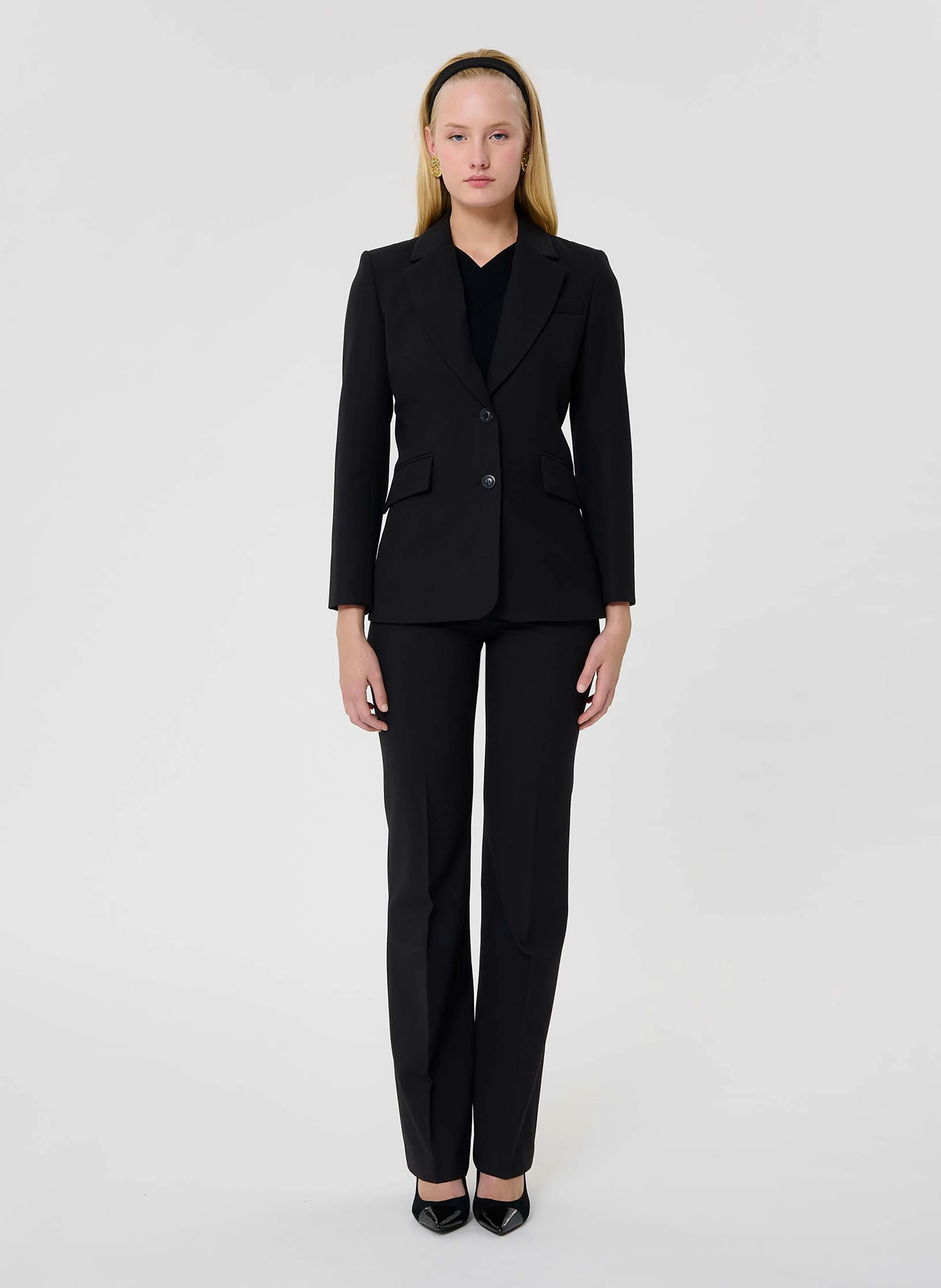 VICENTA - Veste de tailleur | Noir