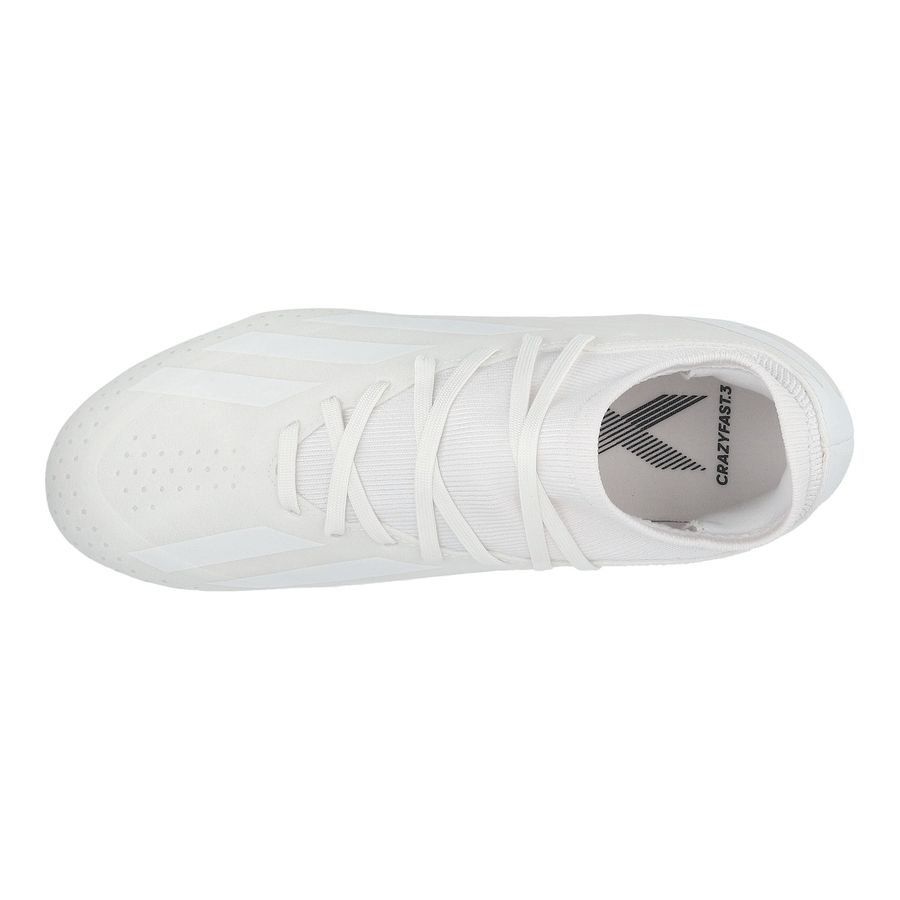 adidas X Crazyfast .3 FG Pearlized - Blanc Enfant