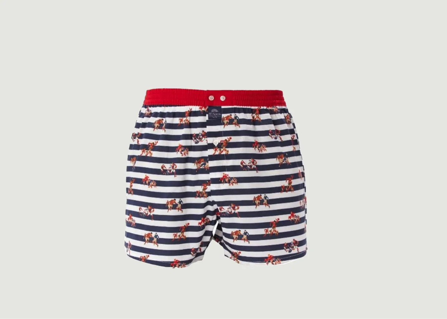 Caleçon en coton à motif fantaisie Mc Alson