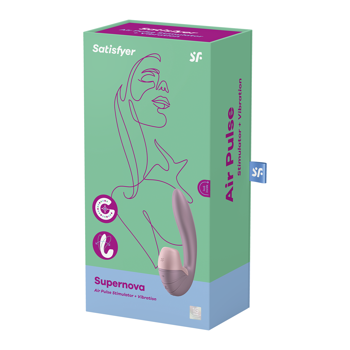 Supernova Druckwellen Vibrator (4061504009728) - Altrosa