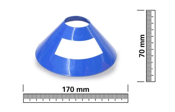 Jamara 460526, Trafikkjegle, Blå, 4 stykker, Plast, 170 mm, 70 mm